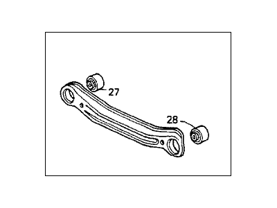 1991 Honda Accord Control Arm - 52360-SM4-A10