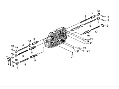 1993 Honda Accord Valve Body - 27700-PX4-700