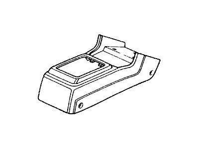 Honda 77291-SM4-A51ZC Console, FR. *R104L* (VINTAGE RED)