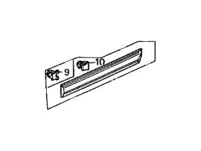 Honda 75304-SM2-A11 Protector, R. RR. Fender