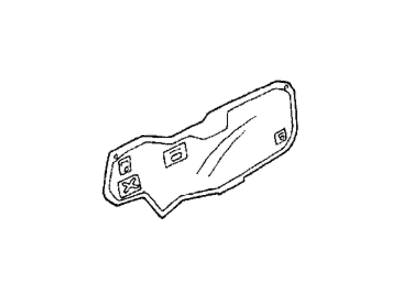 1993 Honda Accord Door Seal - 72366-SM2-A10