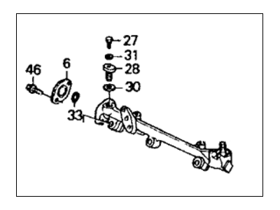 Honda 16610-PT3-A00