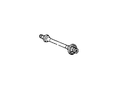 Honda 44510-SM4-010 Shaft, Half