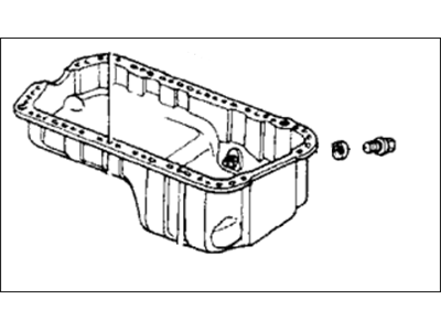 Honda 11200-PT0-010 Pan, Oil