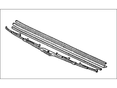 Honda 76620-SM4-A01 Blade, Windshield Wiper (600MM)