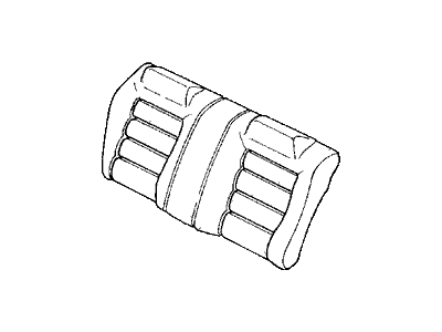 Honda 82125-SM2-A02 Seat-Back, RR.