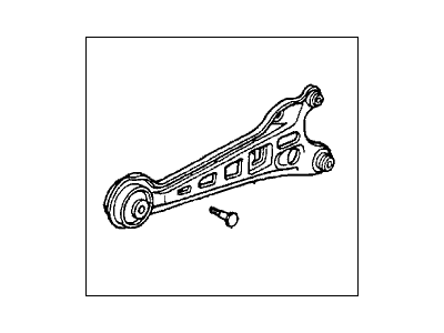 Honda 52371-SM4-A01 Arm Assembly, Right Rear Trailing