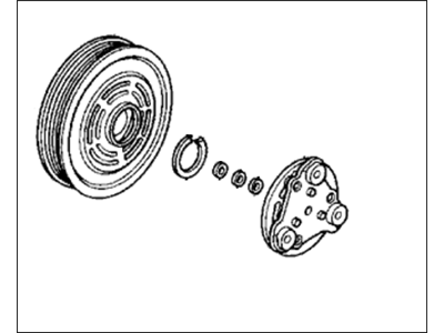 Honda 38011-PT6-A05 Clutch Set, Compressor