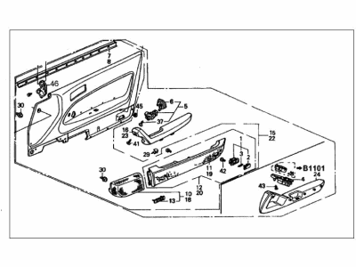 Honda 83550-SM2-A21ZA