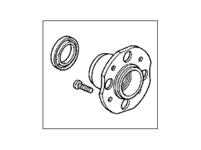 Honda 42200-SM1-008 Bearing Assembly, Rear Hub Unit (Ntn Corp.)