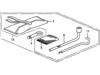 Honda 89000-TK6-A00 Tool Set