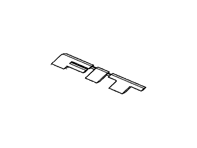 Honda 75722-TF0-004 Emblem, Rear (Fit)