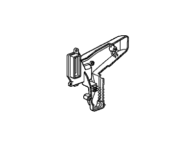 Honda 79107-TF0-G01 Cover, Heater Core