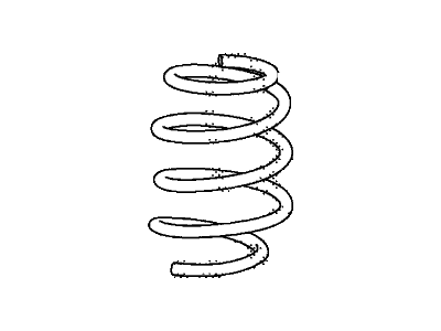 Honda 51401-TK6-A02 Spring, Front