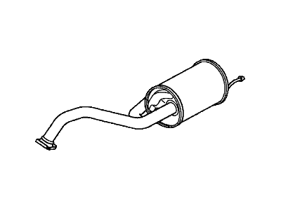 Honda 18307-TK6-A11 Muffler, Exhuast