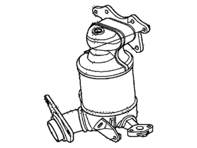 Honda Fit Catalytic Converter - 18190-RP3-A10