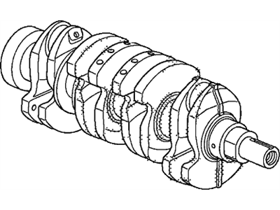 Honda 13310-RK8-J00 Crankshaft Complete