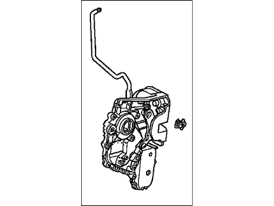 Honda Fit Door Latch Assembly - 72110-TF0-G21