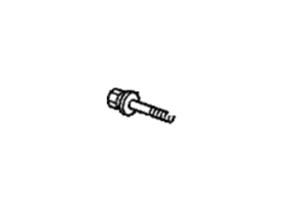 Honda 90106-S3N-000 Bolt-Washer (8X86)