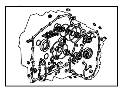 2010 Honda Fit Transmission Gasket - 06112-RMM-000