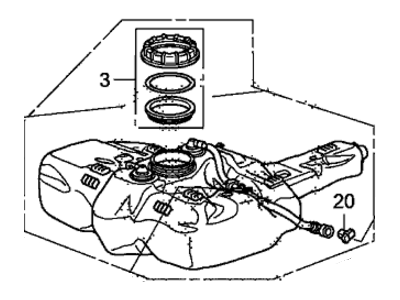 Honda 17044-TK6-A00