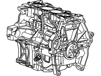 Honda 10002-RP3-A50 General Assy., Cylinder Block