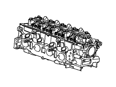 2013 Honda Fit Cylinder Head - 10003-RP3-A03