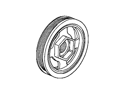 Honda Fit Harmonic Balancer - 13810-RB0-003