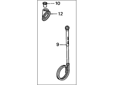 1996 Honda Accord Antenna Mast - 39164-SV5-A02