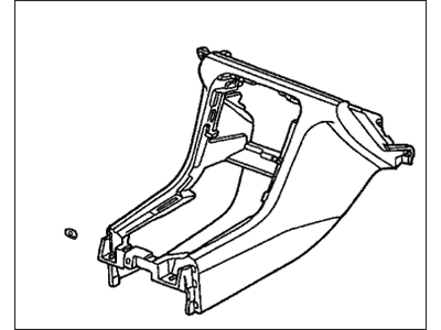 Honda Accord Center Console Base - 77291-SV4-A01ZB