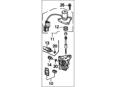 1994 Honda Accord Spool Valve - 15810-P0A-005