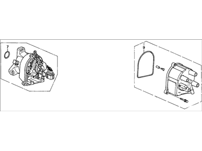 Honda 30105-P0B-A01 Housing, Distributor