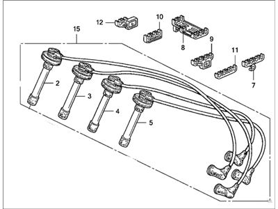 Honda 74143-SV4-000 Rubber, RR. Hood Seal