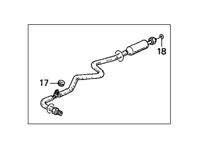 1997 Honda Accord A/C Hose - 80321-SV1-A11