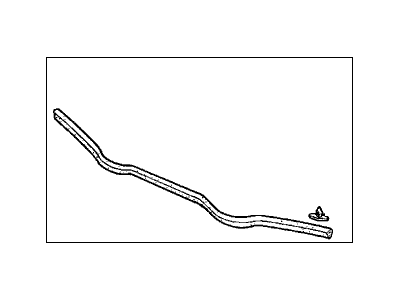 1996 Honda Accord Weather Strip - 74121-SM4-000