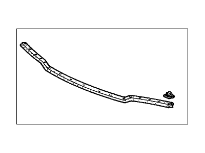 Honda 74148-SV4-000 Rubber, FR. Hood Seal