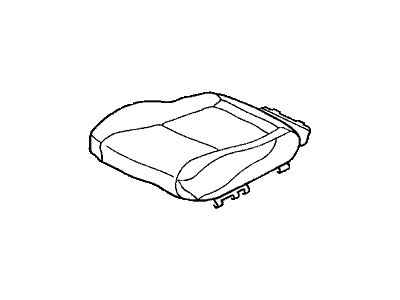Honda 81531-SV1-L22ZD Cover, Left Front Seat Cushion Trim (Silky Ivory)