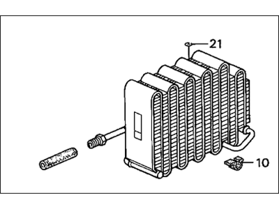 Honda Accord Evaporator - 80211-SV1-305