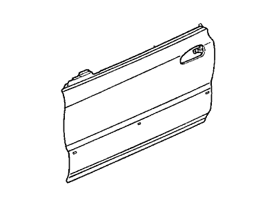 Honda 67151-SV4-507ZZ Skin L,FR Door