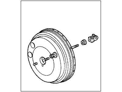 1993 Honda Accord Brake Booster - 46400-SM4-003