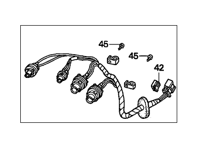 Honda 33505-SV5-A01 Wire