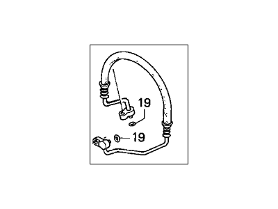 Honda 80315-SV4-901 Hose, Discharge