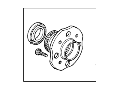 Honda 42200-SV4-N51 Bearing Assembly, Rear Hub Unit