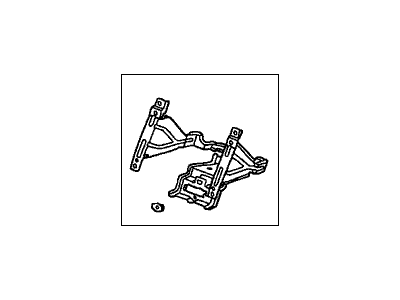 Honda 77292-SV4-010 Bracket, Radio Fixing