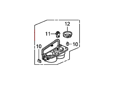 Honda Accord Cup Holder - 77230-SV4-A31ZB