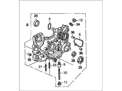 Honda 15100-PT0-020