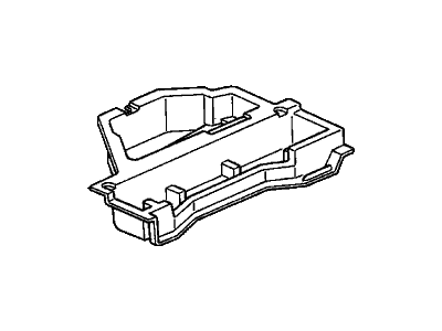 Honda 83826-SV5-A00ZA Box, R. RR. Floor *NH85L* (GRAY ELEVEN)