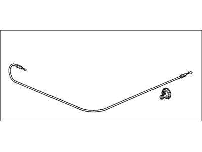 Honda 74130-SV5-A00 Wire Assembly, Hood