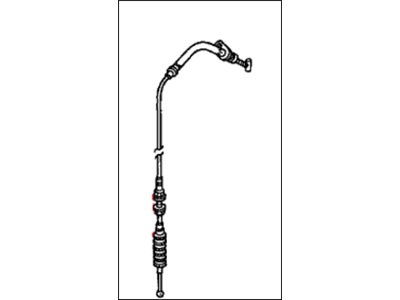 1995 Honda Accord Accelerator Cable - 24360-P0A-003