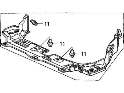 Honda 74111-SV1-A00 Shield, FR. Splash